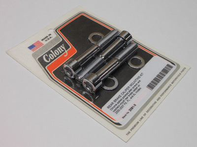 COLONY MACHINE COLONY RR BRAKE CAL MOUNT KIT '00-07 XL/FXD/FLST 2081-3