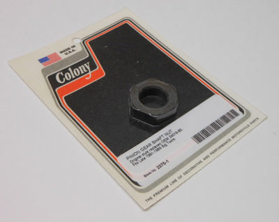 COLONY MACHINE COLONY PINION GEAR SHAFT NUT ' L81-89 BIG TWIN OEM# 24016-80 2375