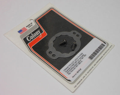 COLONY MACHINE COLONY CRANK PIN NUT LOCK PLAT ES 41-53/BIG TWINS 57-80 XLARGE 24