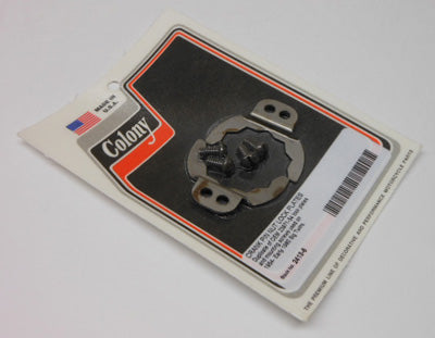 COLONY MACHINE COLONY CRANK PIN NUT LOCK PLAT ES '54-80E BIG TWIN 2413-6