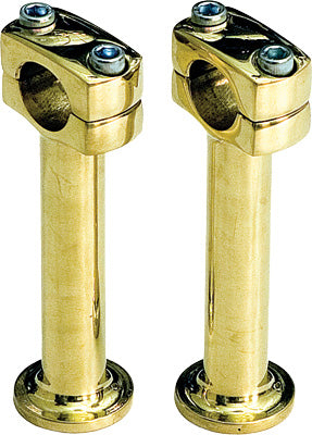 PAUGHCO POST STYLE RISERS BRASS 5" PART# 354BR