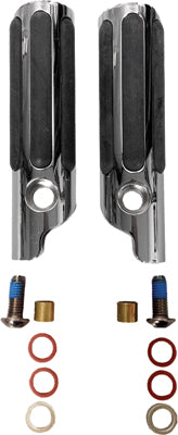 LINDBY CLAMP-ON PEGS CHROME RUBBER STRIPS 820