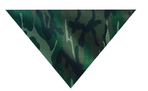 ZANheadgear BV011 3-IN-1 HEADBAND SYSTEM 100% COTTON WOODLAND CAMOUFLAGE VE