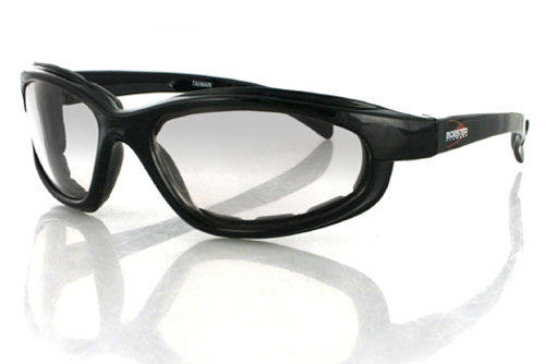 Zan Headgear EFB001 FAT BOY SUNGLASS BLACK FRAME ANTI-FOG PHOTOCHROMIC LENS