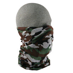 Zan Headgear T118 MOTLEY TUBE 100% POLYESTER WOODLAND CAMOUFLAGE