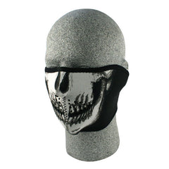 Zan Headgear WNFM002H NEOPRENE 1 2 FACE MASK SKULL