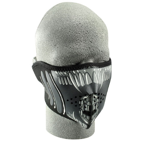 ZANheadgear WNFM039H NEOPRENE 1 2 FACE MASK ALIEN