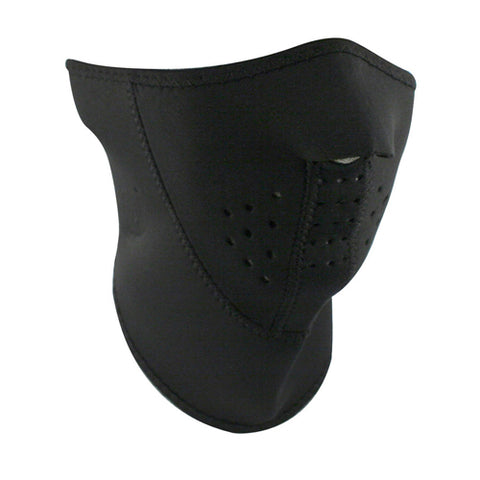 ZANheadgear WNFM114H3 NEOPRENE BLACK 3-PANEL HALF MASK