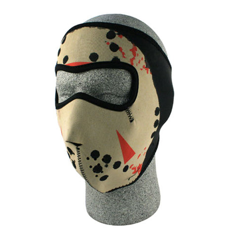 ZANheadgear WNFM213G NEOPRENE FACE MASK GLOW IN THE DARK JASON