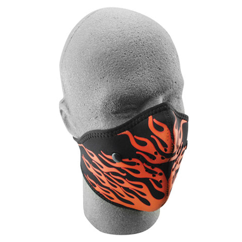 BALBOA NEO-X FACE MASK REMOVABLE FILTER RED FLAMES WNX124