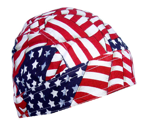 ZANheadgear Z265 FLYDANNA 100% COTTON FLAG WAVY AMERICAN