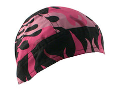 Zan Headgear Z533 FLYDANNA 100% COTTON PINK FLAMES