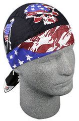 Zan Headgear Z549 FLYDANNA 100% COTTON VINTAGE PATRIOT