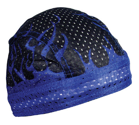 BALBOA VENTED FLYDANNA 100% POLYESTER MESH FLAMES ROYAL BL ZX229RB