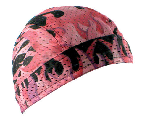 BALBOA VENTED FLYDANNA 100% POLYESTER MESH PINK FLAMES ZX533