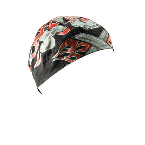 BALBOA FLYDANNA 100% COTTON FLAMINGCROSSBONES Z681