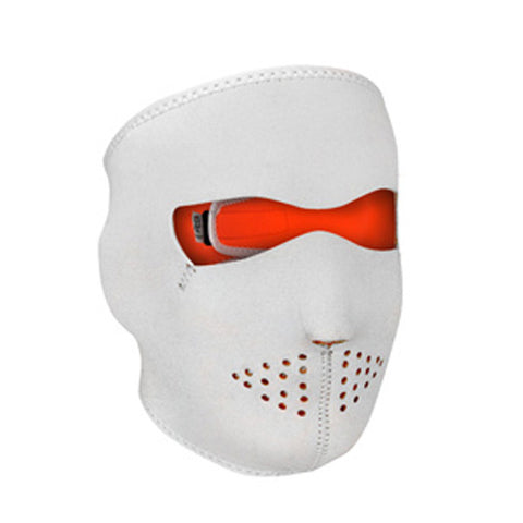 BALBOA FULL MASK NEOPRENE WHITE REVERSIBLE TO HIGH-VIS ORANGE WNFM089HV