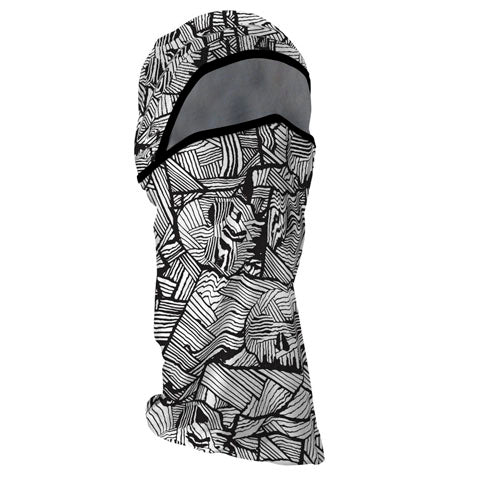 BALBOA BALACLAVA MICROLUX CONVERTIBLE GEOMETRIC SKULL WB2001
