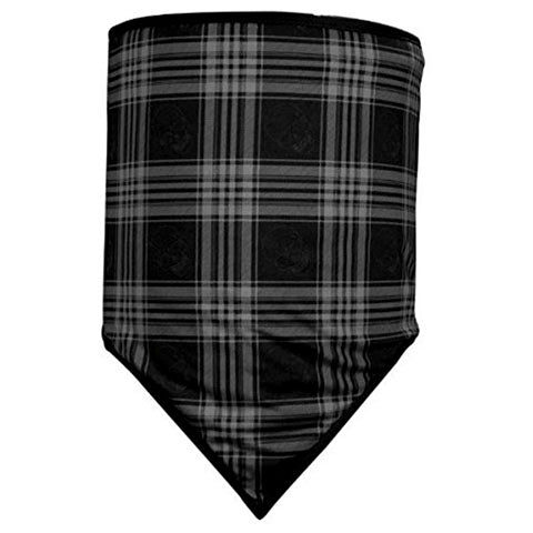 BALBOA COMBO GAITER COZY FLEECE SKULL PLAID WNGF004