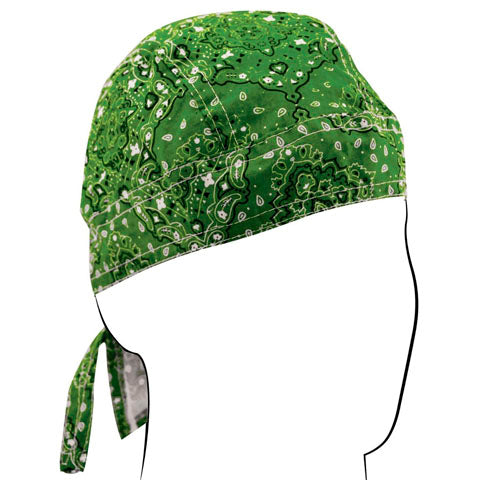 BALBOA FLYDANNA COTTON GREEN PAISLEY Z697