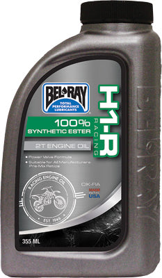 Bel Ray H1-R RACING SYN 2T E/O 1L # 99280-B1LW NEW