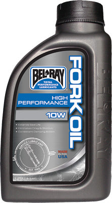 BEL-RAY HIGH-PERFORMANCE FORK OIL 10W LITER PART# 99320-B1LW