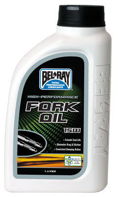 BEL-RAY HIGH-PERFORMANCE FORK OIL 15W LITER PART# 99330-B1LW