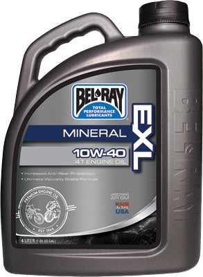 Bel Ray EXL MIN 4T ENG.OIL 10W-40 1L # 99090-B1LW NEW