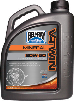 Bel Ray V-TWIN MOTOR OIL 20W-50 1L # 96905-BT1 NEW