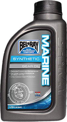 BEL-RAY MARINE SYNTHETIC GEAR OIL 1L PART# 99741-BT1