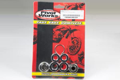 PIVOT WORKS SHOCK BEARING KIT CR125 87-88 PART#  PWSHK-H06-001 HONDA CR 125R
