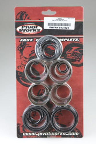 PIVOT WORKS SEAL/BUSHING KIT FRONT FORKS PART#  PWFFK-S13-021 SUZUKI RMZ 250
