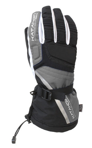 KATAHDIN GEAR KATAHDIN GEAR CYCLONE SNOWMOBILE GLOVE GREY-SM 84181802