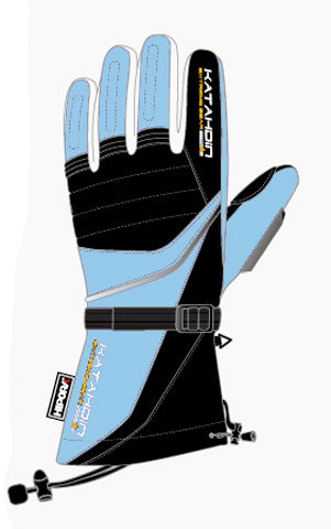 KATAHDIN GEAR KATAHDIN GEAR FROSTFIRE SNOWMOBILE GLOVE LT. BLUE-MED 84182903