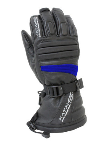 KATAHDIN GEAR KATAHDIN GEAR TORQUE LEATHER SNOWMOBILE GLOVE BLUE-MED 84183703