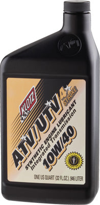 KLOTZ ATV/UTV SYNTHETIC ENGINE LUBRICANT 10W-40 32OZ PART# ATVUTV-1040