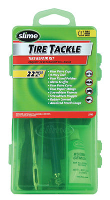 SLIME 22/PC TIRE TACKLE W/BOX 2510