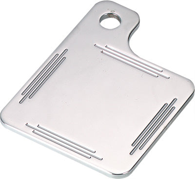 NOVELLO SIDE MOUNT INSPECTION PLATE TRIPLE BALL MILLED (CHROME) PART# NIL-INS2 N