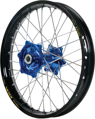 TALON WHEEL 1.60X21 DK.BLU HUB BLK RIM PART# 56-3175DB NEW