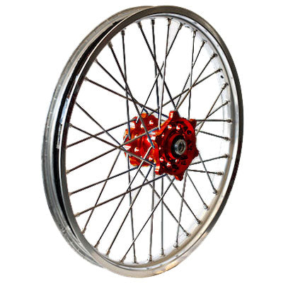 RK EXCEL 2014-2015 HONDA CRF250R WHEEL 2.15X18 RED/SIL CRF450 '13 56-3155RS