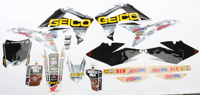 D COR 2014 GEICO HONDA CAMO COMPLETE KIT (BLACK) PART# 20-10-825 NEW