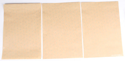 D COR UNIVERSAL NUMBER PLATE CLEAR 3/PK PART# 40-80-106