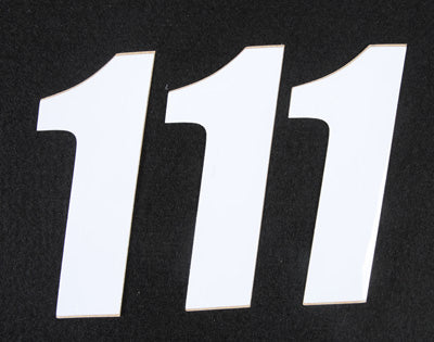D COR NUMBER 1 WHITE 4 3/PK PART# 45-14-1 NEW