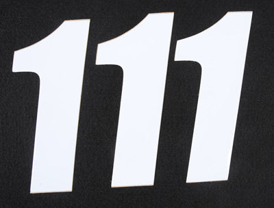 D COR NUMBER 1 WHITE 6 3/PK PART# 45-16-1 NEW