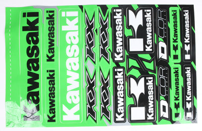 D COR MONSTER KAWASAKI DECAL SHEET 40-20-101