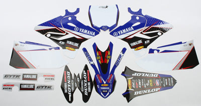 D COR 2015-2016 YAMAHA YZ250 COMPLETE KIT 16 STAR YAM YZ 12 5/250 15-16 WHT BG 2