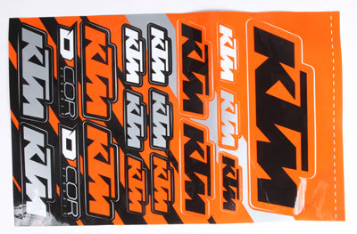 D COR KTM 2 DECAL SHEET 40-30-101