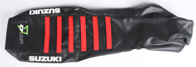 D COR SEAT COVER BLACK/RED PART NUMBER 30-40-453