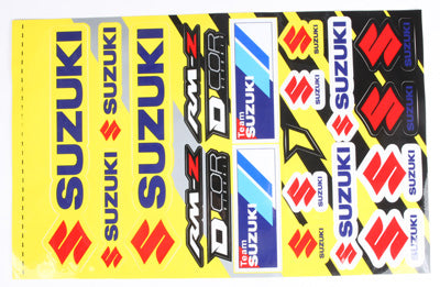 D COR SUZUKI DECAL SHEET 40-40-104