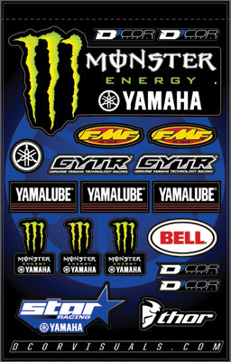 D COR STAR MONSTER DECAL SHEET 40-50-117